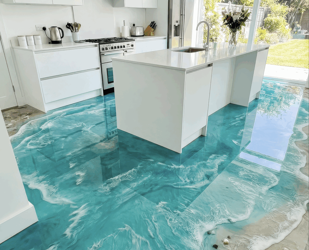 Bringing the Beach Inside: The “Ocean Kitchen” Build